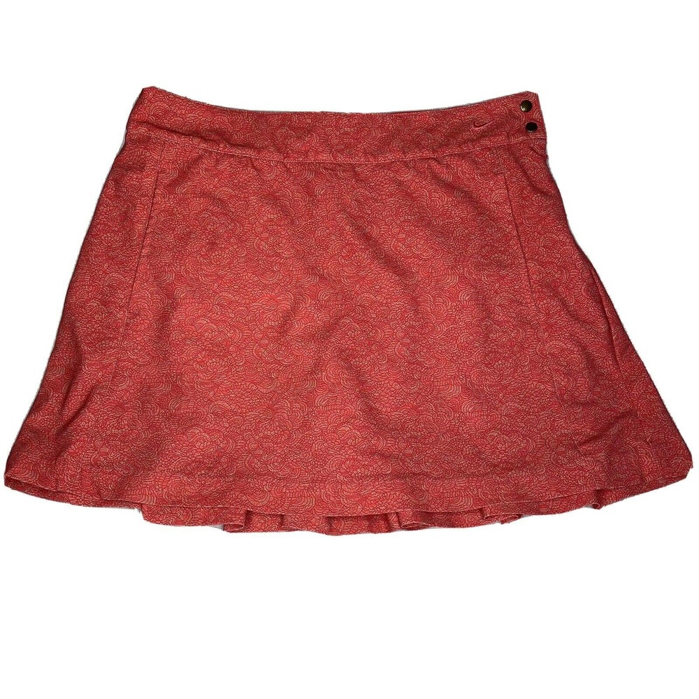 Nike Golf Red DRI-Fit Stretch Activewear Skort 8
